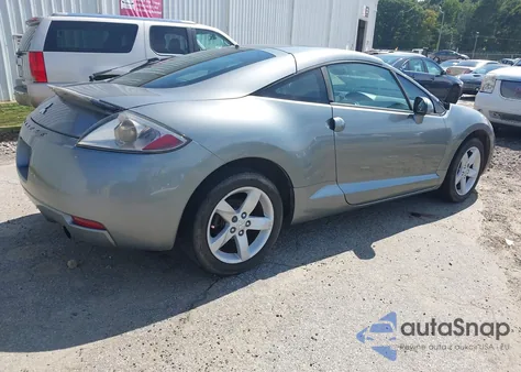 2007 Mitsubishi Eclipse Gs из США, поврежденный, VIN 4A3AK24F97E010075